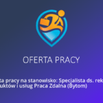Praca w Ruda Śląska na stanowisku – Specjalista ds. Obsługi Klienta Odpisywanie na wiadomości Praca Zdalna