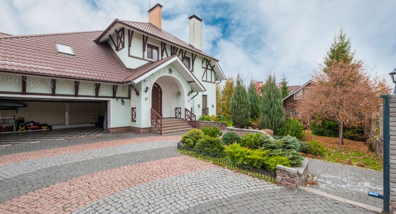 Podjazd z kostki brukowej